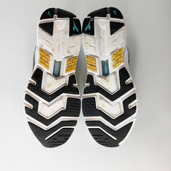 Diadora Mythos Blushield Volo Running Sneakers Shoes Turquoise C8372 Women 7.5 - Picture 8 of 13